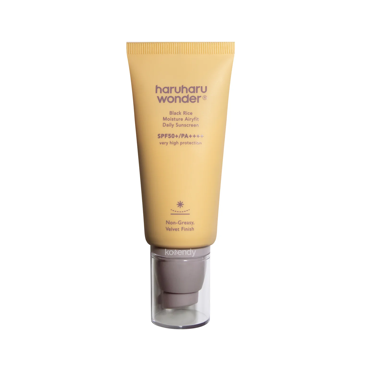 Haruharu Wonder - Black Rice Moisture Airyfit Daily Sunscreen SPF50+/PA++++ (Kadifemsi Bitişli Fermente Siyah Pirinçli Güneş Kremi) 50ml (%15-%30 Lansman İndirimi)