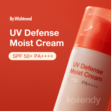By Wishtrend - UV Defense Moist Cream SPF 50+ PA++++ (Su Bazlı Yüksek Korumalı Güneş Kremi) 50gr