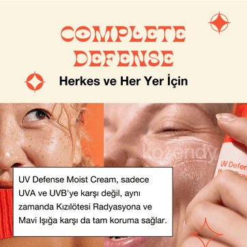 By Wishtrend - UV Defense Moist Cream SPF 50+ PA++++ (Su Bazlı Yüksek Korumalı Güneş Kremi) 50gr