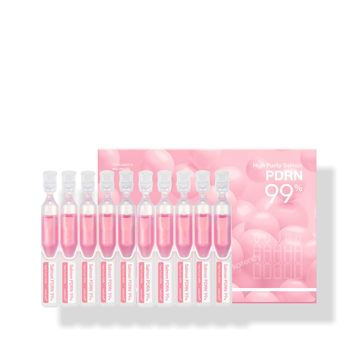 medicube PDRN Pink 10点セットおまけパック1点 Medicube PDRN Pink One Day Serum (1,5 ml x 10) – Korendy