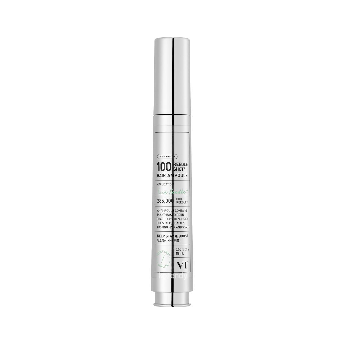 VT Cosmetics - PDRN Reedle Shot Hair Ampoule (Saç Dökülmesini Engelleyici ve Saç Derisi Besleyici 19 Peptitli Mikro Bakım Ampulü)