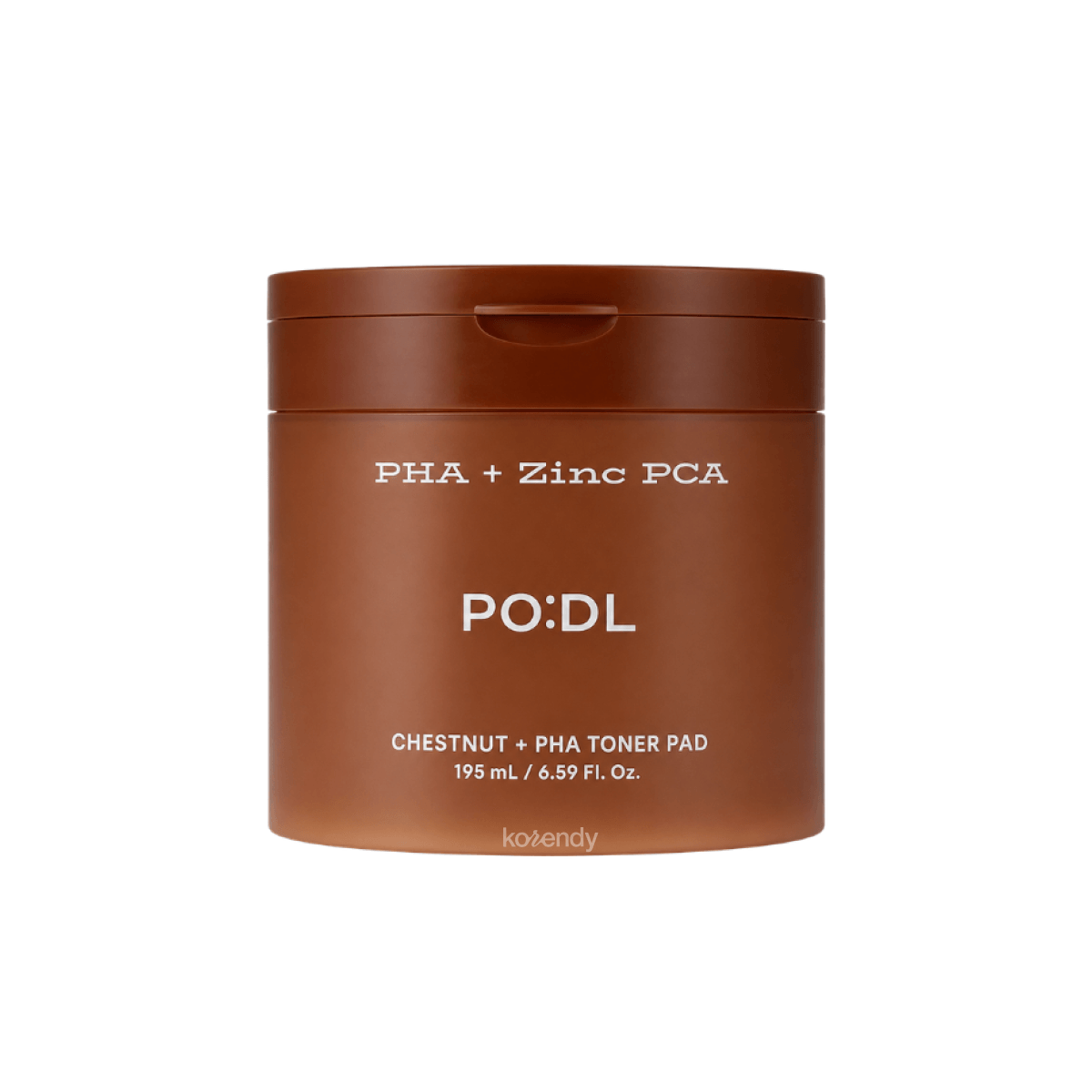 PO:DL - Chestnut + PHA Toner Pad (Gözenek Arındırıcı ve Sebum Dengeleyici PHA ve Kestane Kabuğu Özü İçeren Tonik Ped) 195ml (%15-%30 Lansman İndirimi)