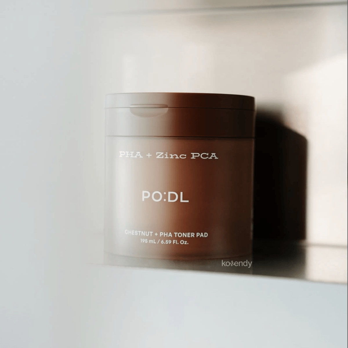 PO:DL - Chestnut + PHA Toner Pad (Gözenek Arındırıcı ve Sebum Dengeleyici PHA ve Kestane Kabuğu Özü İçeren Tonik Ped) 195ml (%15-%30 Lansman İndirimi)