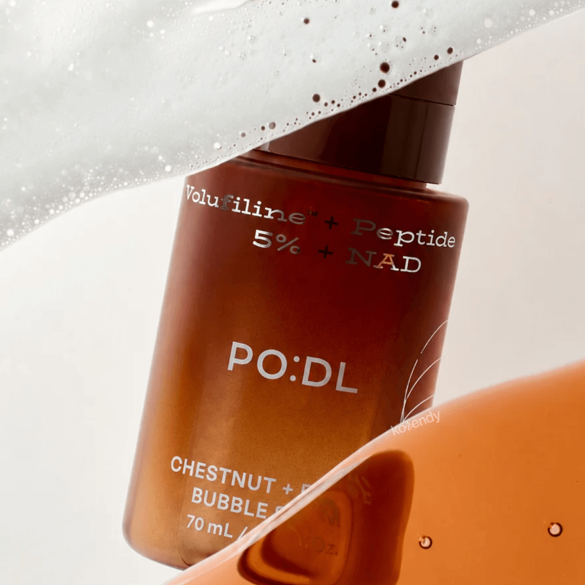 PO:DL - Chestnut + Peptide Bubble Serum (Gözenek Görünümü Önleyici ve Sıkılık Koruyucu Volufiline™ ve Peptitli Köpük Serum) 70ml (%15-%30 Lansman İndirimi)