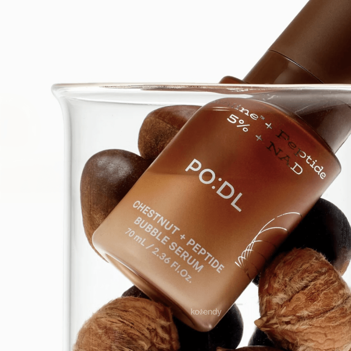 PO:DL - Chestnut + Peptide Bubble Serum (Gözenek Görünümü Önleyici ve Sıkılık Koruyucu Volufiline™ ve Peptitli Köpük Serum) 70ml (%15-%30 Lansman İndirimi)