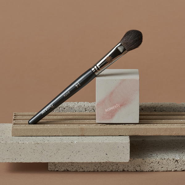 Korendy Piccasso - PONY14 MINI Blusher Brush (Doğal ve Nazik Allık Uygulaması için Mini Pudra Fırçası)