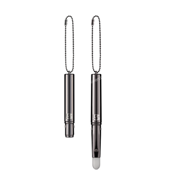 Braye - Pocket Lip Brush Dark Silver (Eşit Renk Dağılımı Sunan Kompakt ve Yoğun Kıllı Profesyonel Cep Boy Dudak Fırçası)