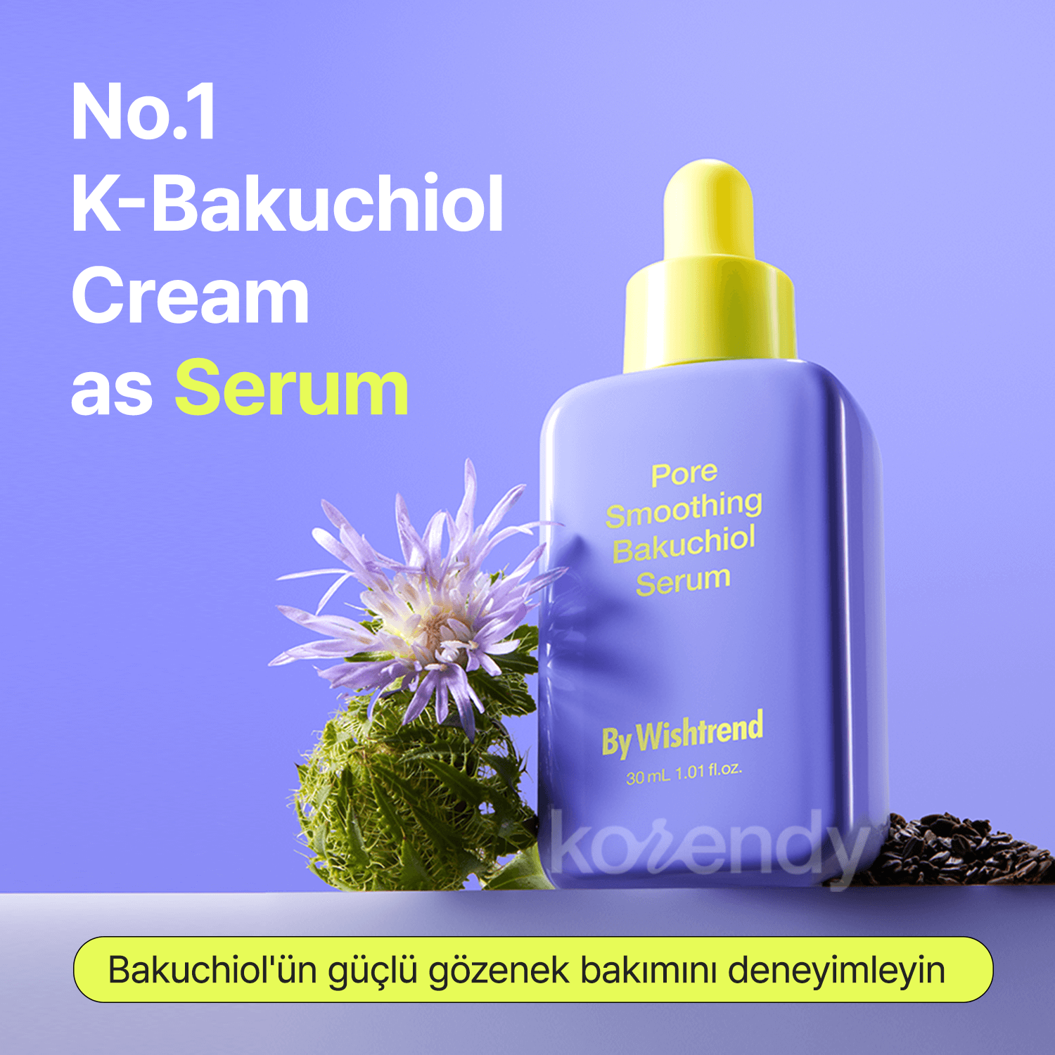By Wishtrend - Pore Smoothing Bakuchiol Serum (Geniş Gözenek Karşıtı Elastikiyet Koruyucu Bakuchiol Serumu) (%20 İndirimli)