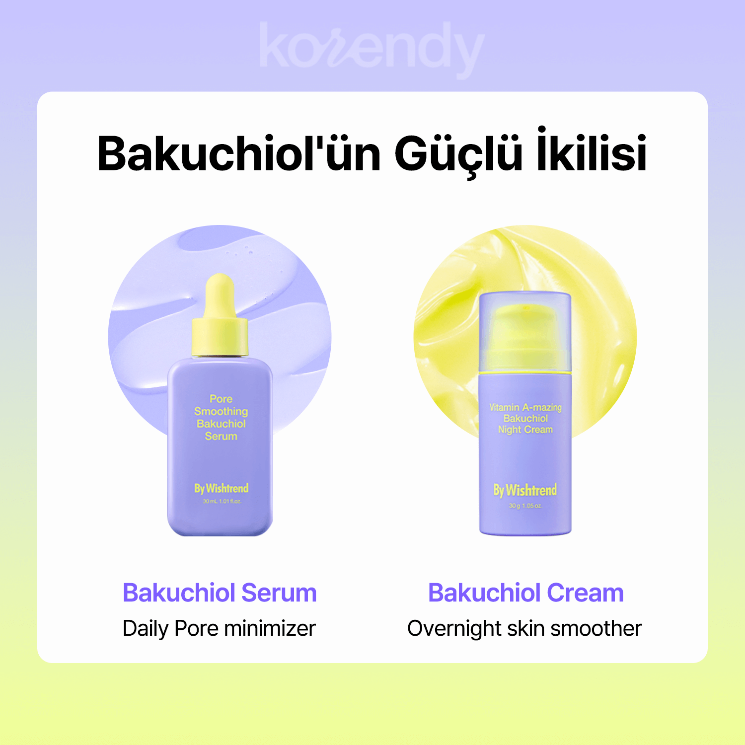 By Wishtrend - Pore Smoothing Bakuchiol Serum (Geniş Gözenek Karşıtı Elastikiyet Koruyucu Bakuchiol Serumu) (%20 İndirimli)