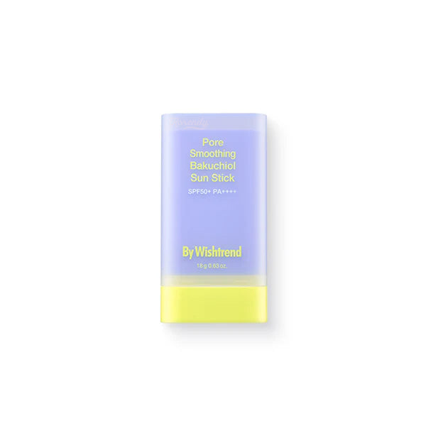Korendy By Wishtrend - Pore Smoothing Bakuchiol Sun Stick SPF 50+ PA++++ (Gözenek Kapatıcı Suya Dayanıklı Peptitli Mat Güneş Koruyucu) 18gr
