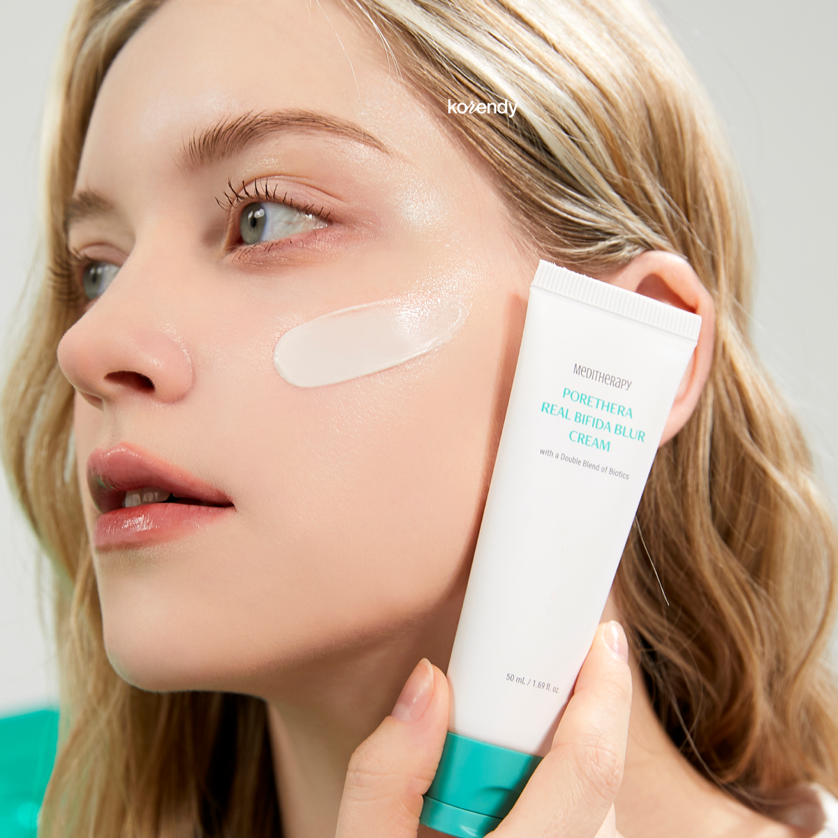Meditherapy - Porethera Real Bifida Blur Cream (Geniş ve Koyu Görünen Gözenek Önleyici Parlatıcı Tone-Up Etkili Krem ) 50ml (%25 Lansman İndirimi)
