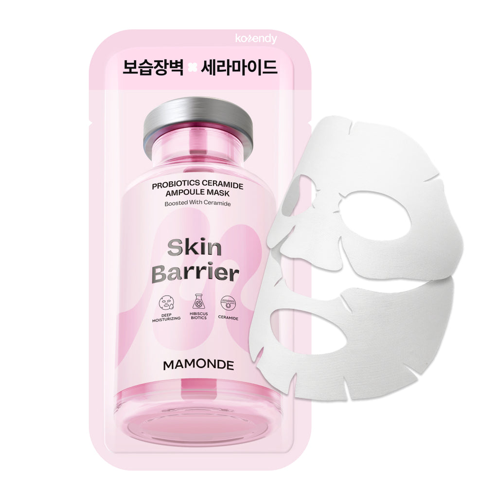 Mamonde - Probiotics Ceramide Ampoule Mask Pack (Bariyer Koruyucu ve Yoğun Nemlendirici Seramidli Ampul Maske) 23ml