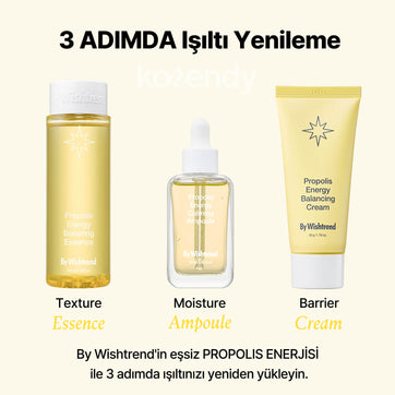 By Wishtrend - Propolis Energy Calming Ampoule (Cilt Bariyeri Güçlendirici %15 Propolis Ampülü)