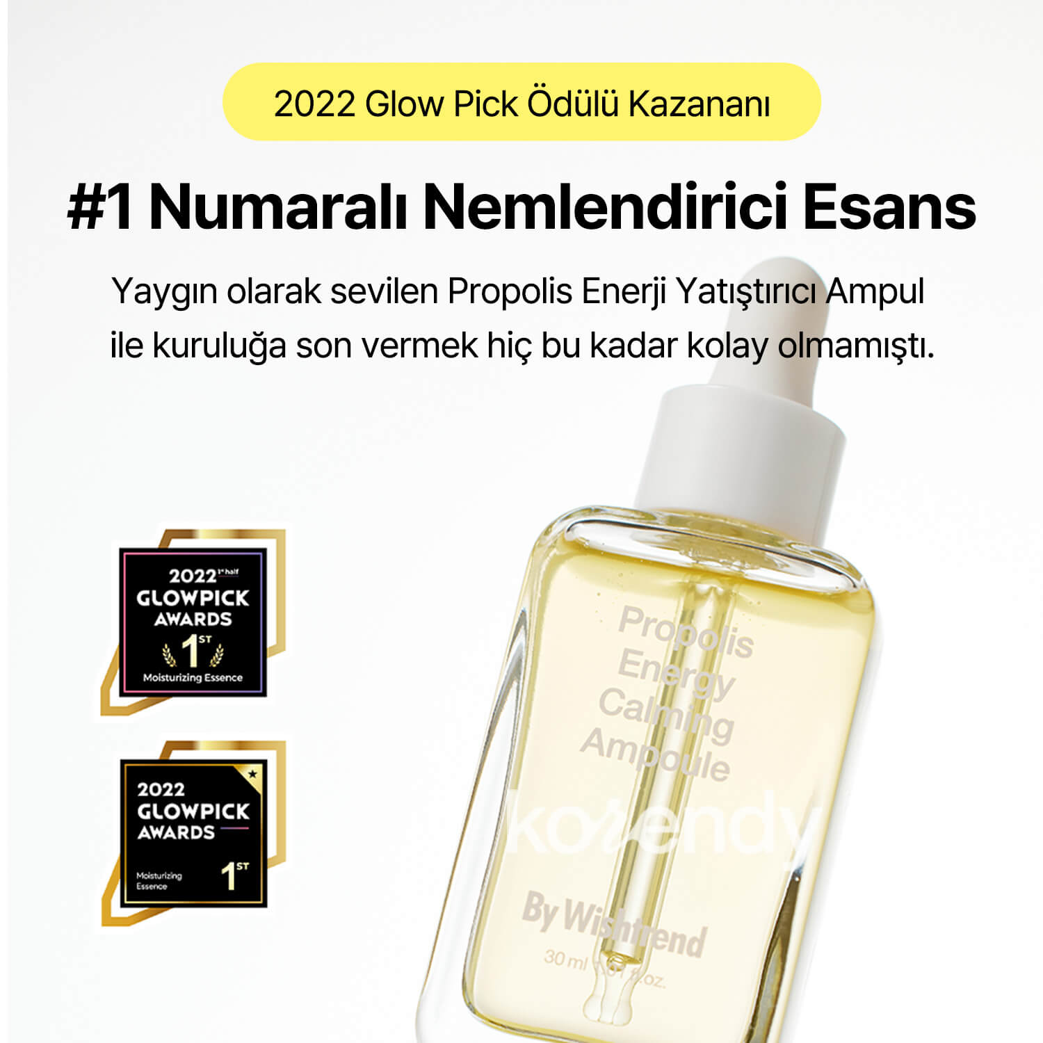 By Wishtrend - Propolis Energy Calming Ampoule (%15 Propolis Ampülü) (%50 indirimli)