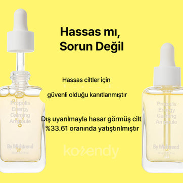 By Wishtrend - Propolis Energy Calming Ampoule (Cilt Bariyeri Güçlendirici %15 Propolis Ampülü)