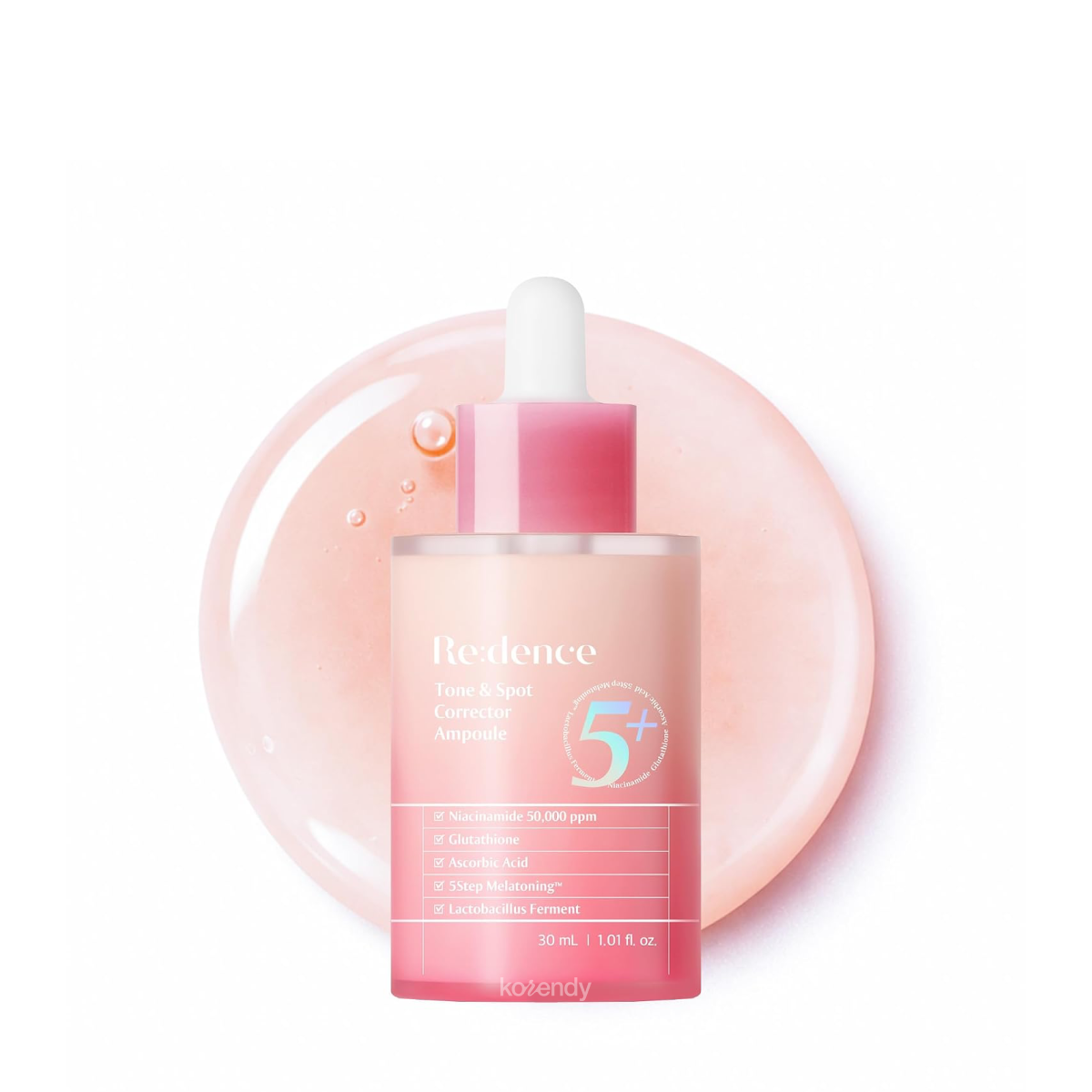 (%15-%30 Lansman İndirimi) Redence - Tone & Spot Corrector Ampoule (Parlatıcı ve Koyu Leke Önleyici %5 Niacinamide ve Beş Aşamalı Kompleks İçeren Ampul)
