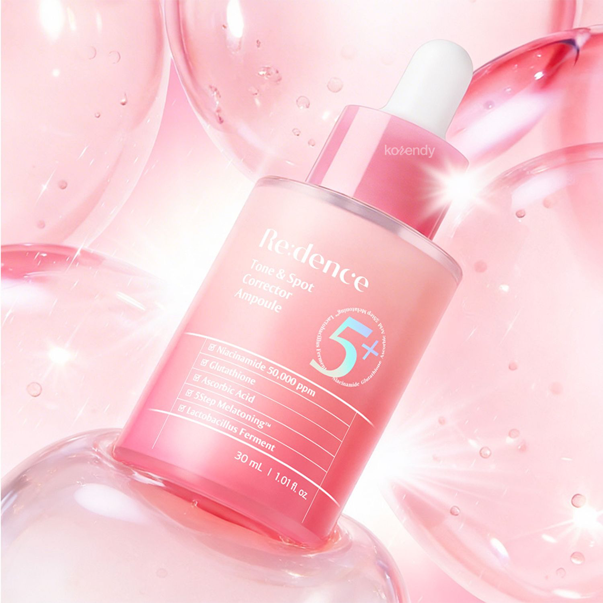 (%15-%30 Lansman İndirimi) Redence - Tone & Spot Corrector Ampoule (Parlatıcı ve Koyu Leke Önleyici %5 Niacinamide ve Beş Aşamalı Kompleks İçeren Ampul)