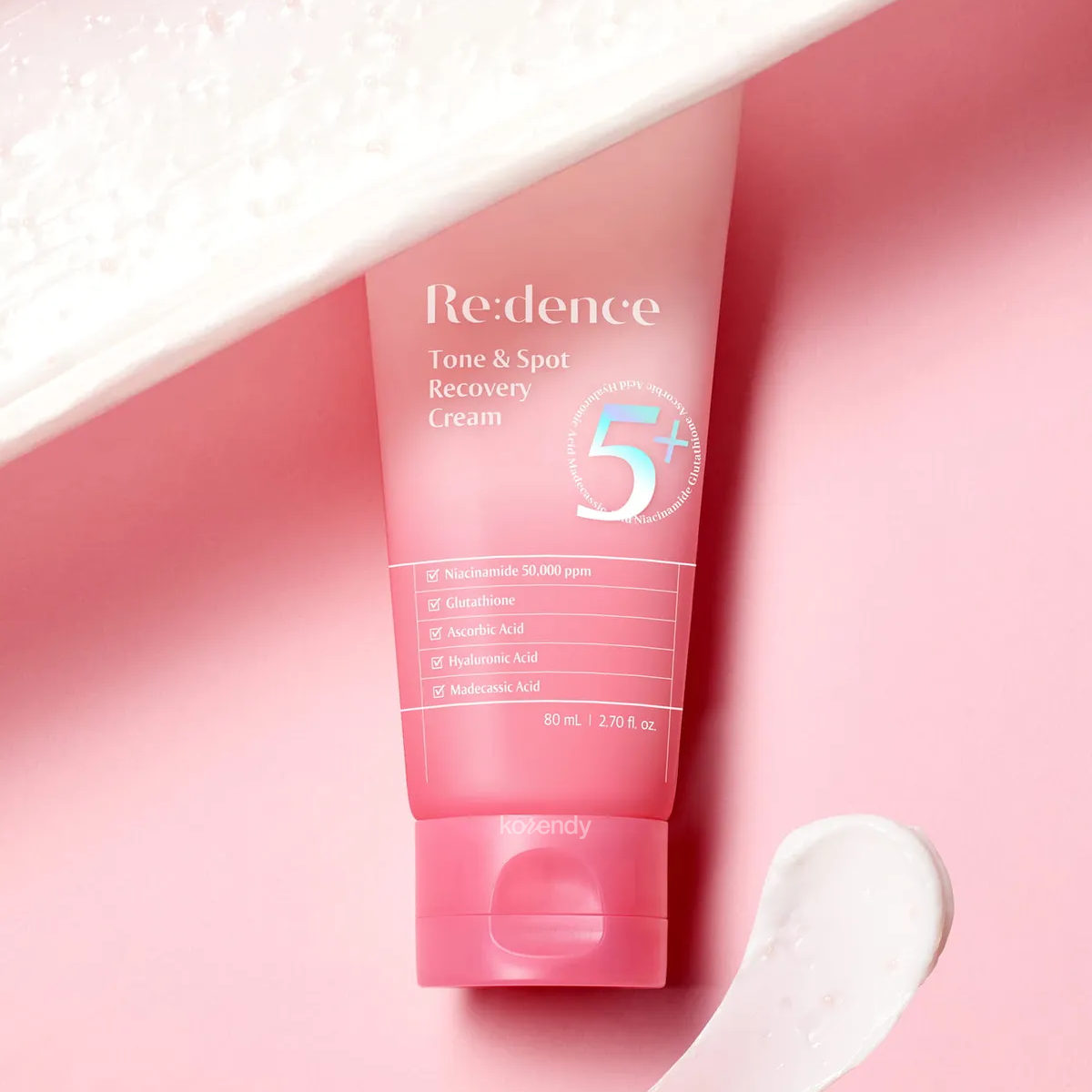 (%15-%30 Lansman İndirimi) Redence - Tone & Spot Recovery Cream (Bariyer Destekleyici ve Parlatıcı  %5 Niacinamide ve TECA İçeren Kapsüllü Krem) 80ml