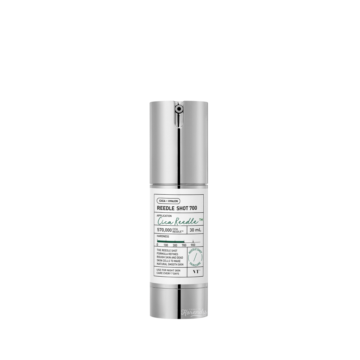 VT Cosmetics - Cica Reedle Shot 700 (Nemlendirici ve Besleyici Cica İçerikli Mikro Bakım Ampulü YÜKSEK seviye) 30ml