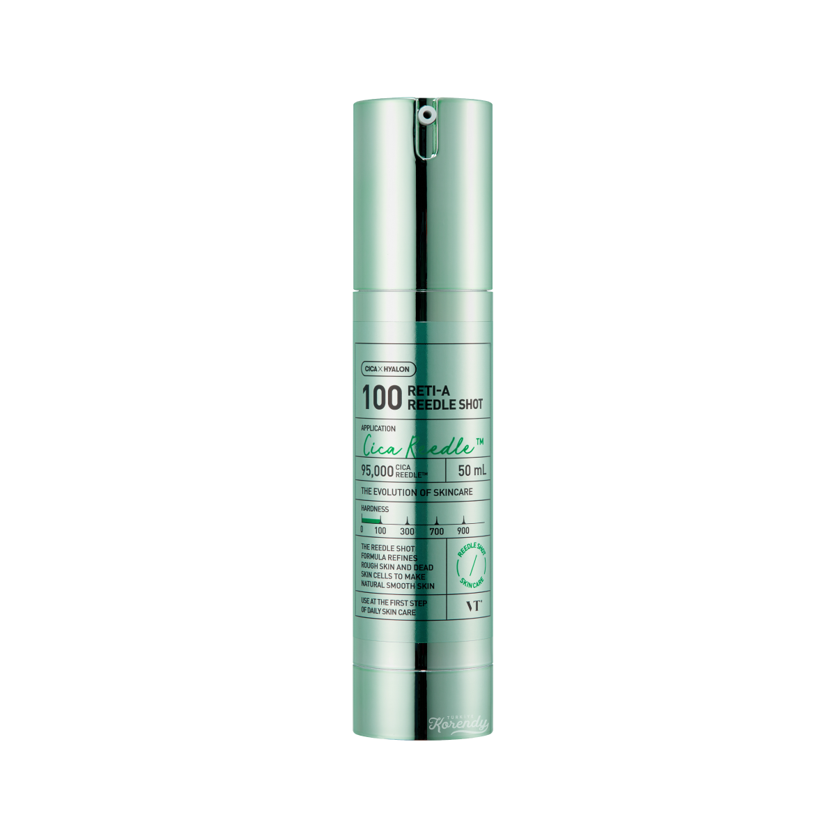 VT Cosmetics - Reti-A Reedle Shot 100 (İnce Çizgi ve Geniş Gözenek Karşıtı Retinollü Mikro Bakım Ampulü) 50ml