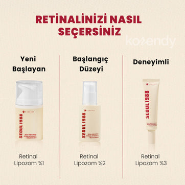 K-Secret - SEOUL 1988 Cream Retinal Liposome 1% + Fermented Rice (Kırışıklık & Leke Önleyici Pürüz Engelleyici %1 Retinalli Pirinç Fermentli Krem) 50ml