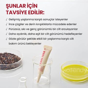 K-Secret - Seoul 1988 Advanced Shot: Retinal Liposome 12% + Black Rice (Kırışıklık Önleyici 12% Lipozomal Retinal ve Siyah Pirinçli Mikro Spiküllü Bakım Kremi) 15ml