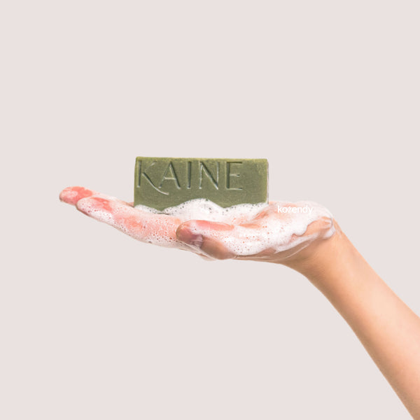 Korendy Kaine - Rosemary Low pH Cleansing Bar (Geniş Gözenek ve Pürüz Önleyici Parlatıcı Düşük pH Dereceli Yüz ve Vücut Sabunu) 100g