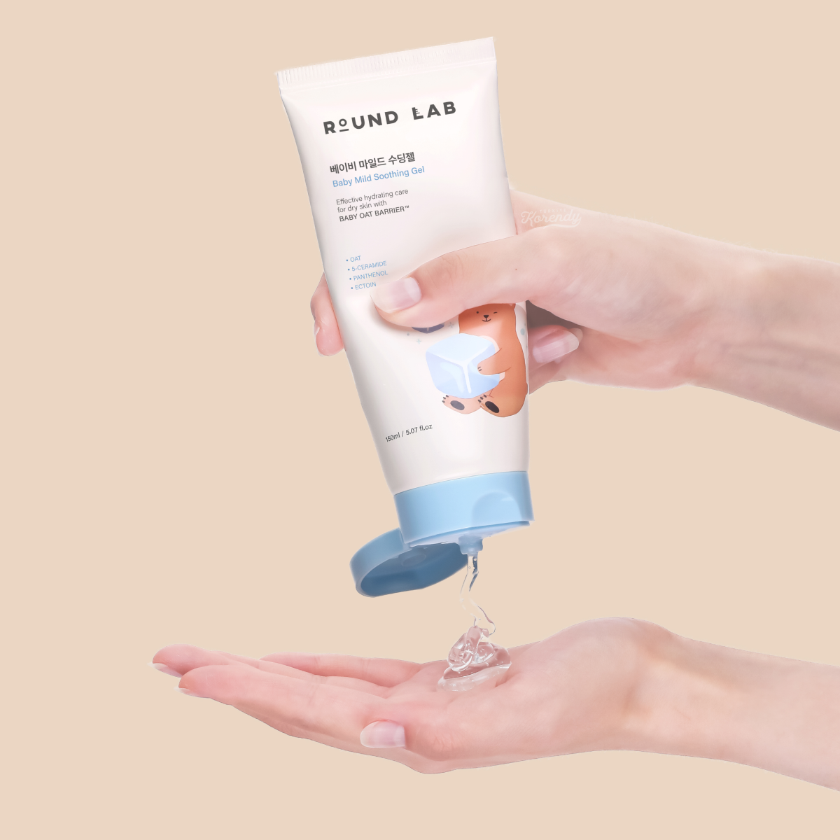 Round Lab - Baby Mild Soothing Gel (Bariyer Koruyucu ve Nemlendirici 5 Çeşit Seramidli Jel Krem) 150ml