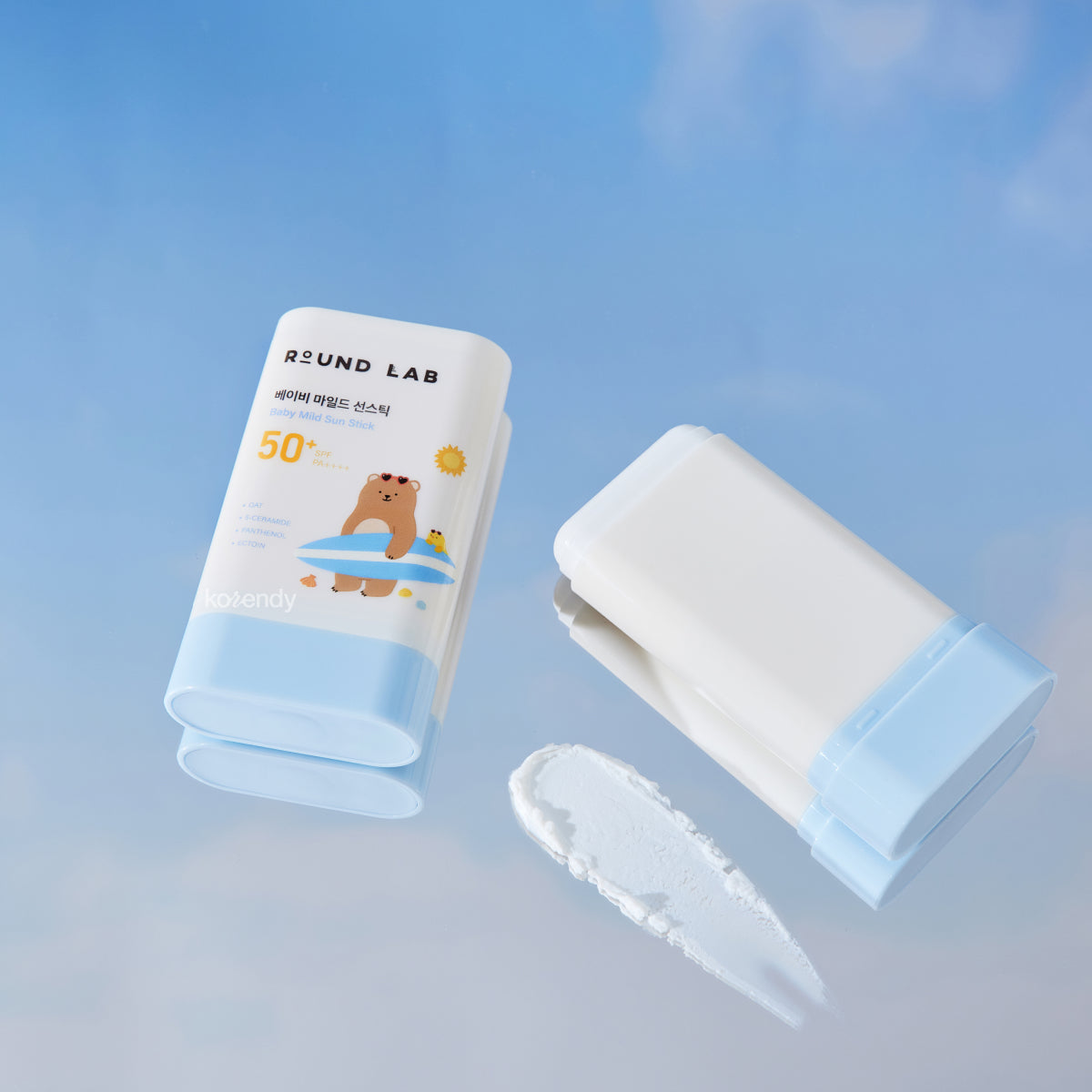 Round Lab - Baby Mild Sun Stick (Non-Nano Mineral Filtreli Bariyer Koruyucu Organik Yulaflı Güneş Koruyucu Stick) 21gr
