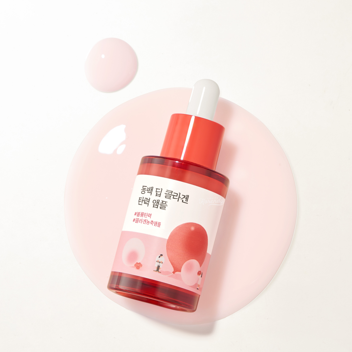 Round Lab - Camellia Deep Collagen Firming Ampoule (Esneklik Koruyucu ve Kırışıklık & Geniş Gözenek Önleyici Kolajenli Ampul) 30ml