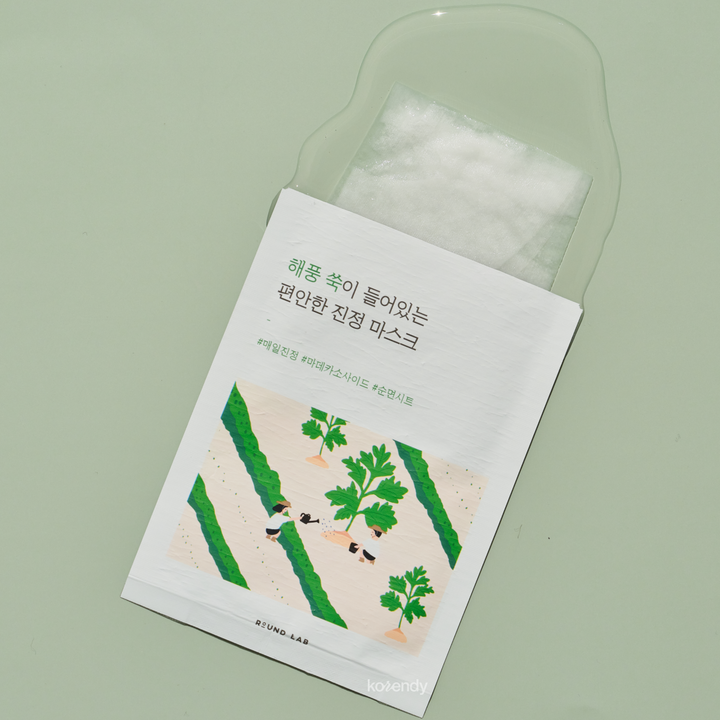 Round Lab – Mugwort Calming Mask