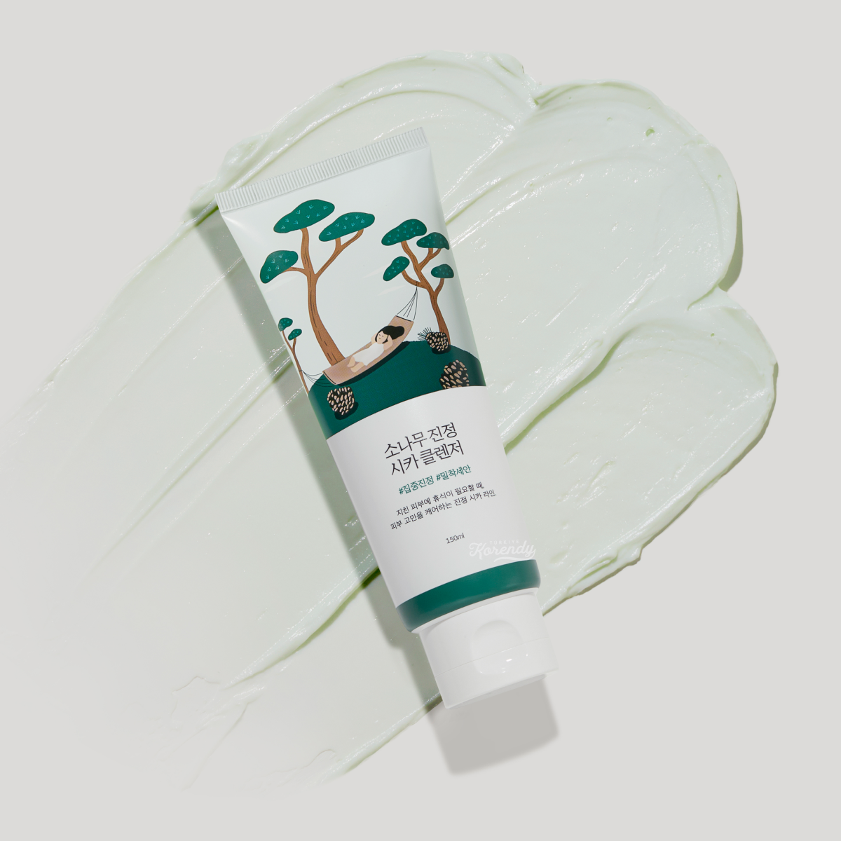 Round Lab - Pine Calming Cica Cleanser (Geniş Gözenek Karşıt ve Bariyer Koruyucu Centella Özlü Temizleyici) 150ml