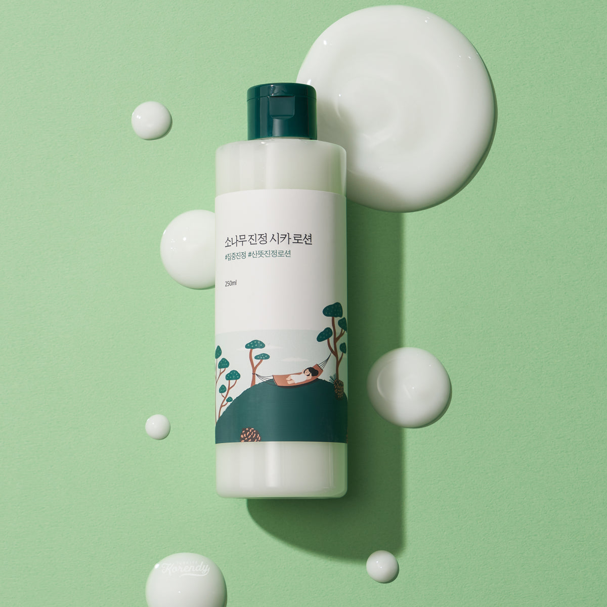 Round Lab - Pine Calming Cica Lotion (Bariyer Koruyucu ve Stres Karşıtı Çam Özlü Cica Losyonu) 250ml