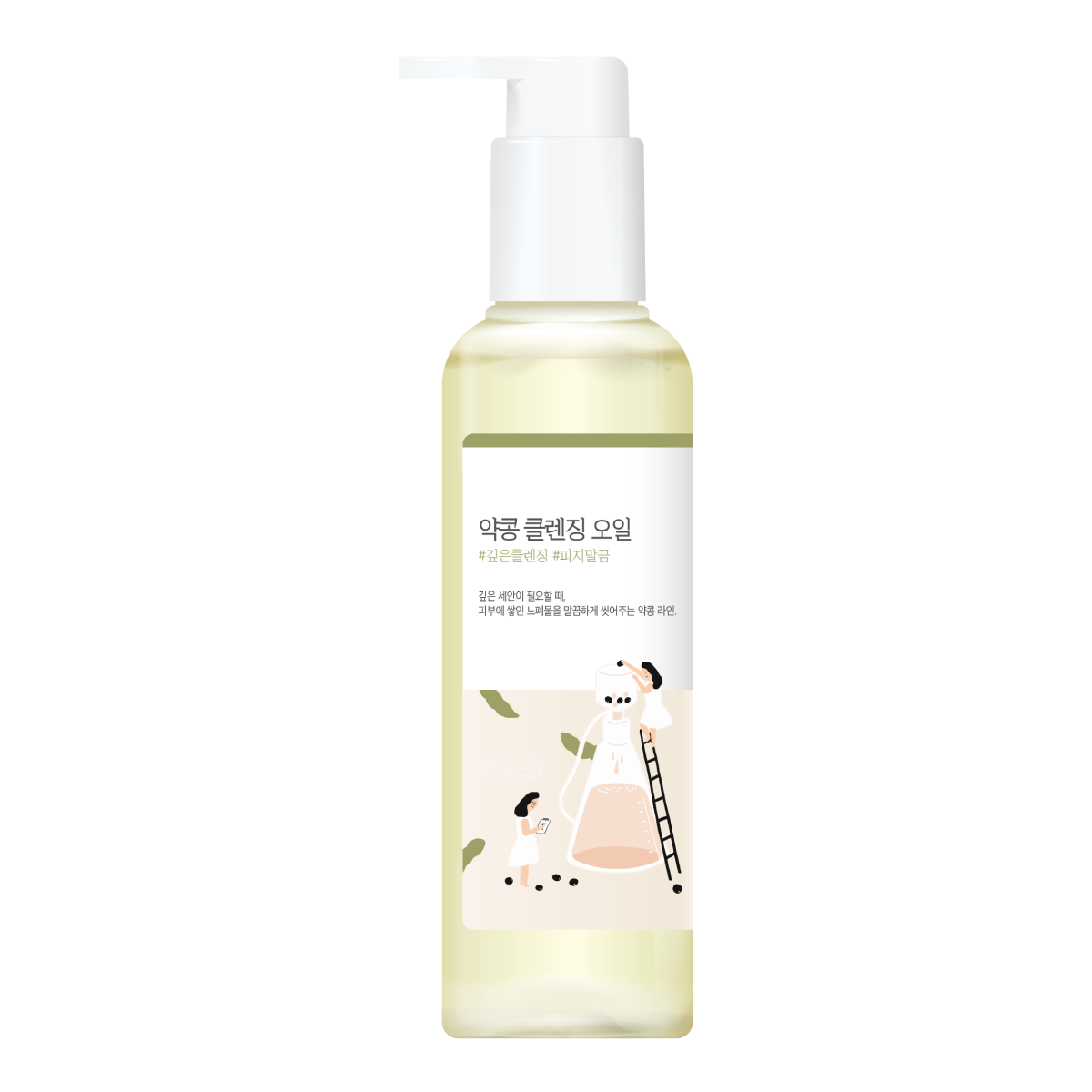 Round Lab - Soybean Cleansing Oil (Siyah Nokta Karşıtı Nazik Asitli ve Soya Özlü Yağ Bazlı Temizleyici) 200ml