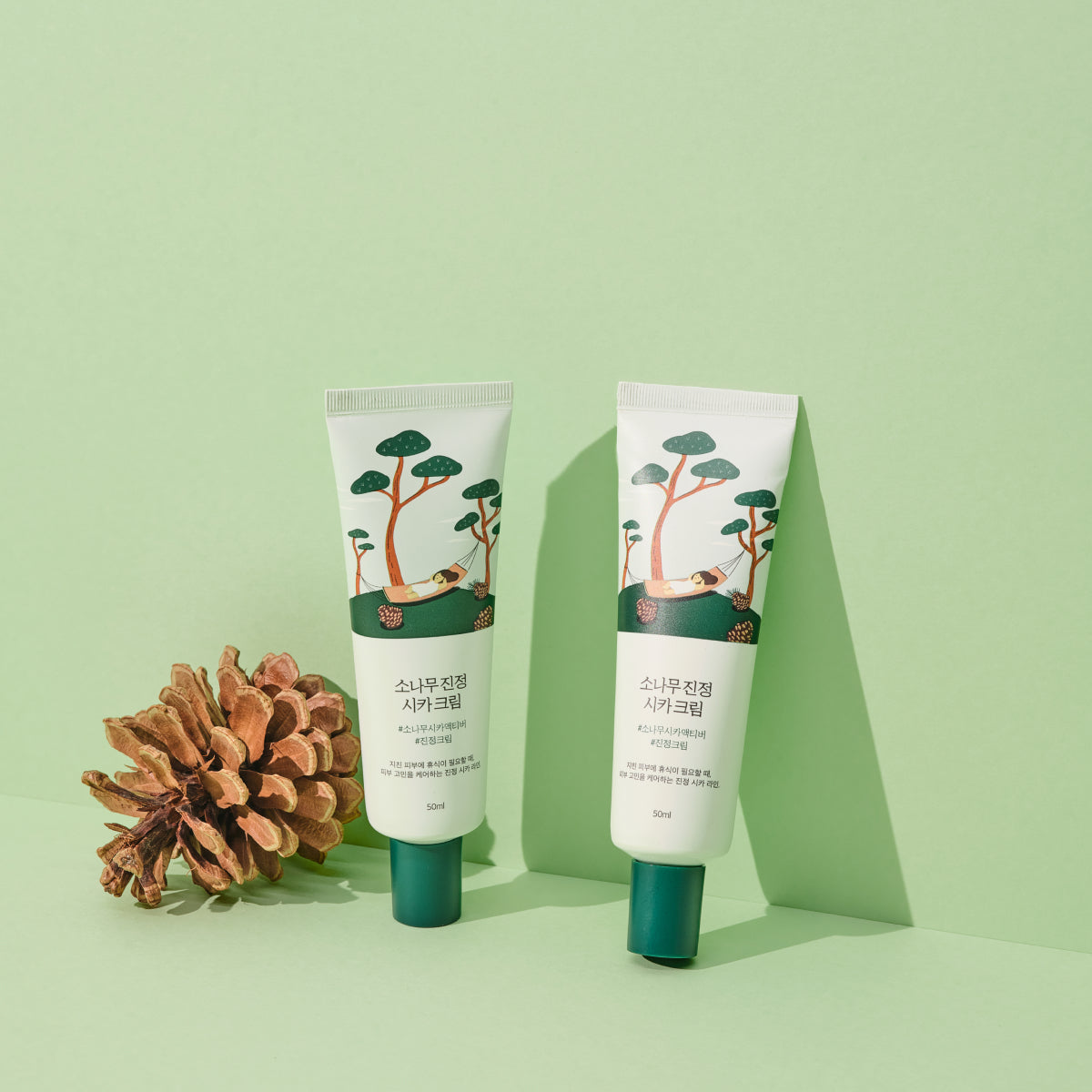 Round Lab - Pine Calming Cica Cream (Bariyer Koruyucu ve Stres Karşıtı Çam Özlü Cica Kremi) 50ml