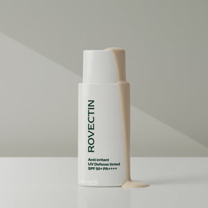 Rovectin - Anti Irritant UV Defense Tinted SPF 50+ PA+++ (Doğal Renk Eşitleyici Mineral Güneş Koruyucu) 50ml