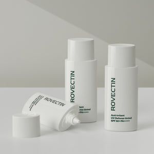 Rovectin - Anti Irritant UV Defense Tinted SPF 50+ PA+++ (Doğal Renk Eşitleyici Mineral Güneş Koruyucu) 50ml
