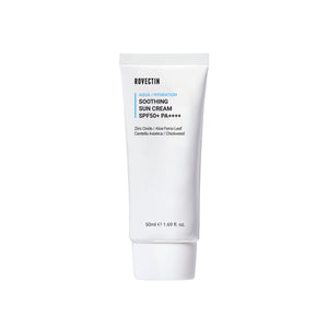 Rovectin - Aqua Soothing Sun Cream SPF50+ PA++++ 50ml (%100 Fiziksel Mineral Filtreli Stres Önleyici Güneş Kremi) 50ml