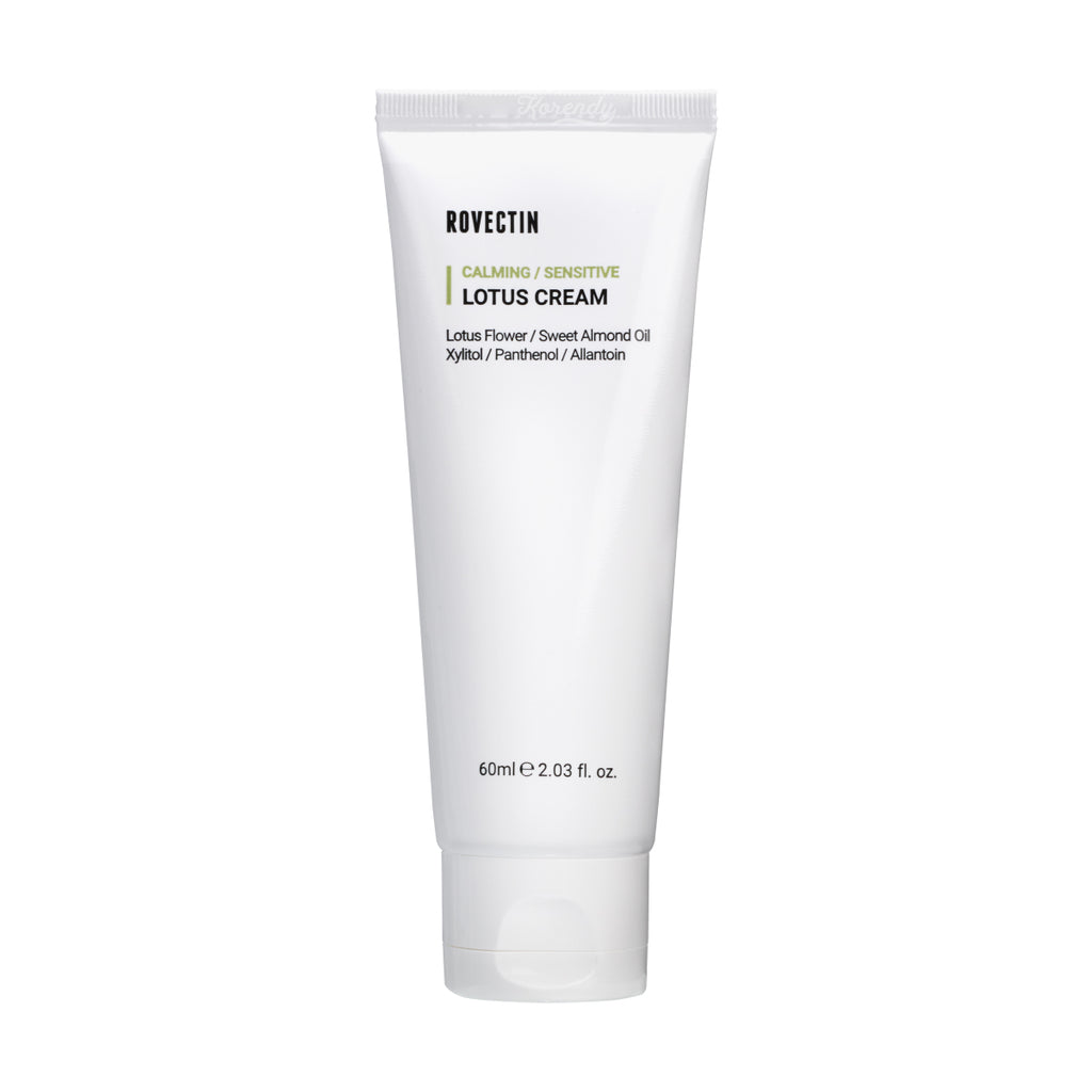 Rovectin - Calming Lotus Cream 60ml (Cilt Hasarına Karşı Koruyucu Lotus Çiçekli  Nem Hapsedici Krem) 60ml