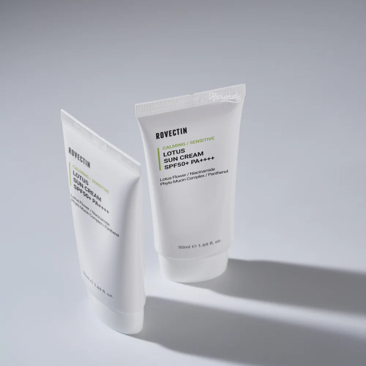 Rovectin - Calming Lotus Sun Cream SPF50+ PA++++ (Nemlendirici Bariyer Koruyucu Mavi Işık Filtreli Güneş Kremi) 50ml