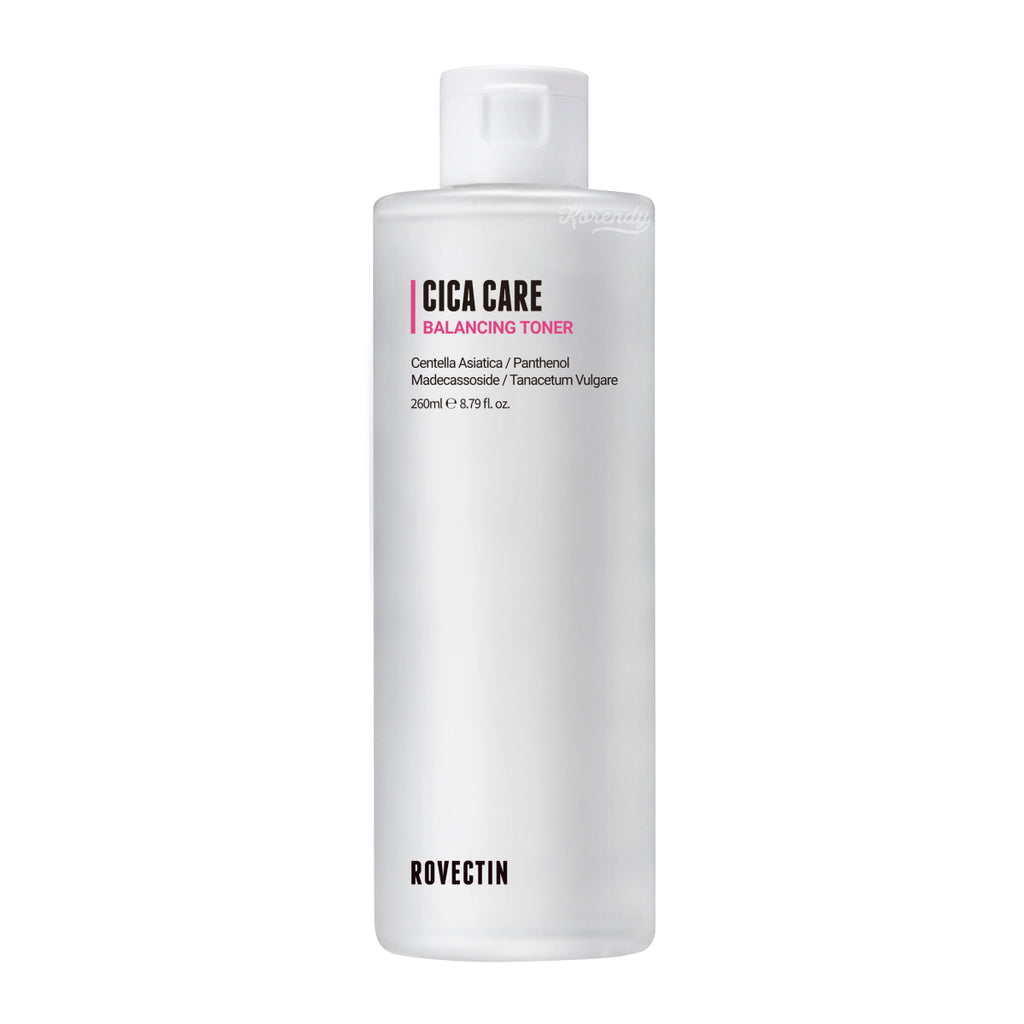 Rovectin - Cica Care Balancing Toner 260ml (Madecassoside içeren Rozalı Akneli ve Hassas Ciltlere Özel Tonik) 260ml