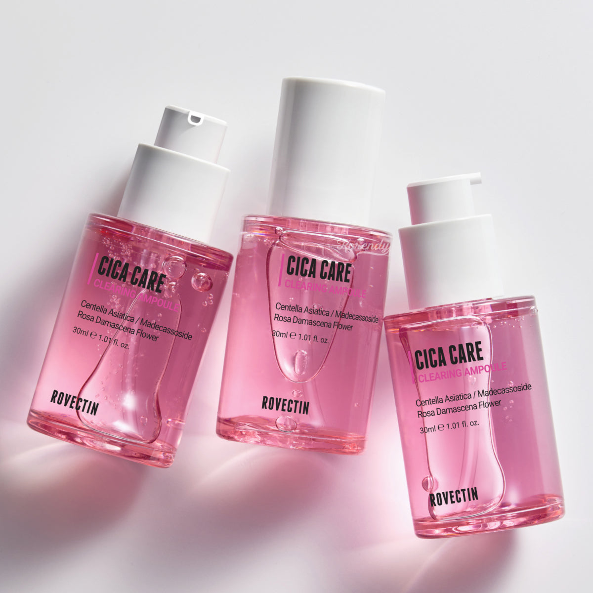 Rovectin - Cica Care Clearing Ampoule 30ml (Kızarıklık ve Leke Önleyici Stres Karşıtı Cica Ampulü) 30ml