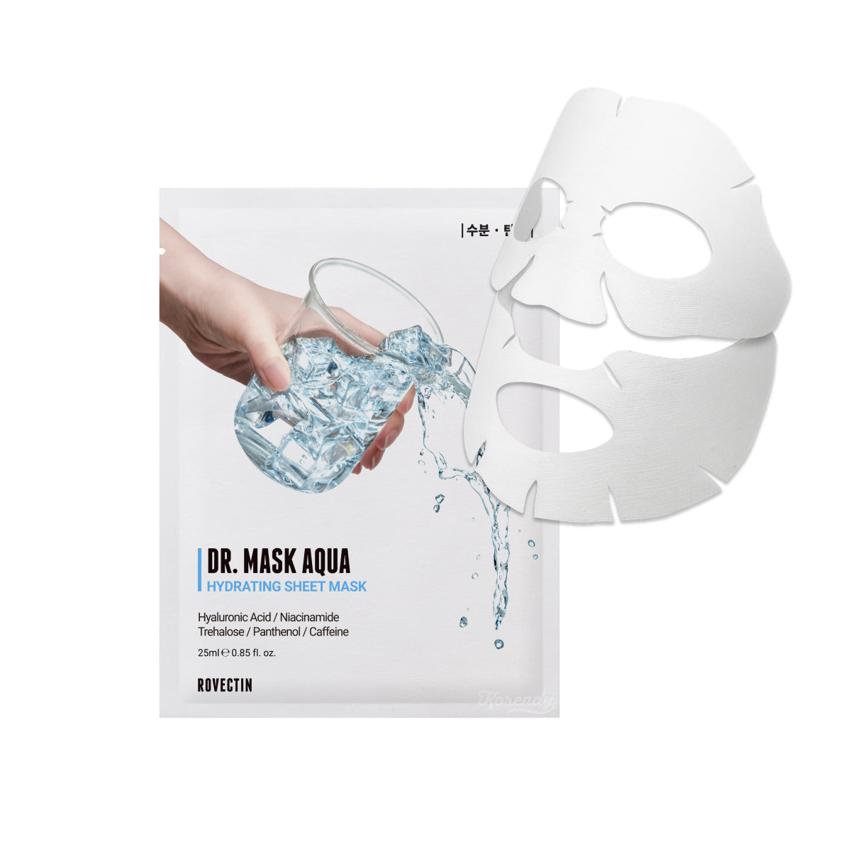 Rovectin - Dr. Mask Aqua (7 farklı Hyaluronik Asit ve Pantenollü Nemlendirici Maske) 25ml