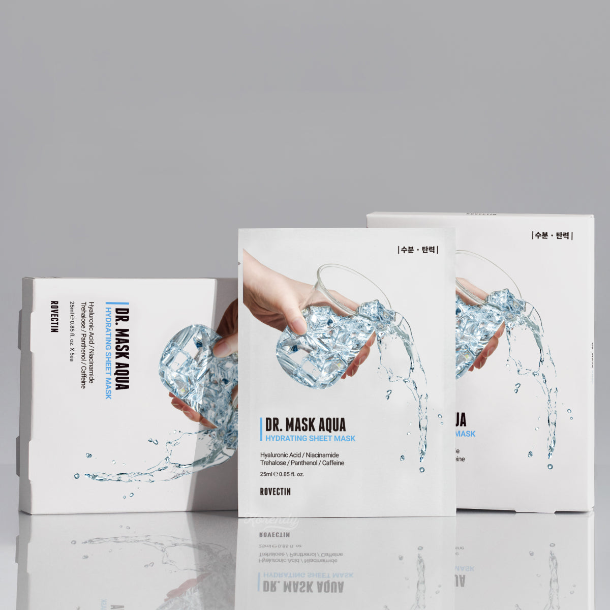 Rovectin - Dr. Mask Aqua (7 farklı Hyaluronik Asit ve Pantenollü Nemlendirici Maske) 25ml
