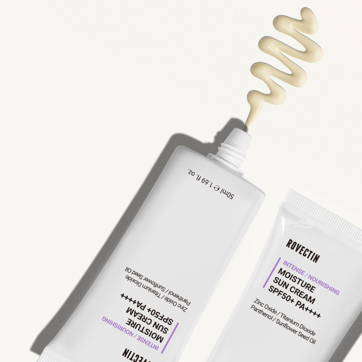 Rovectin - Intense Moisture Sun Cream SPF50+ PA++++ 50ml (Pantenollü Mavi Işık Karşıtı Nemlendirici Güneş Kremi) 50ml