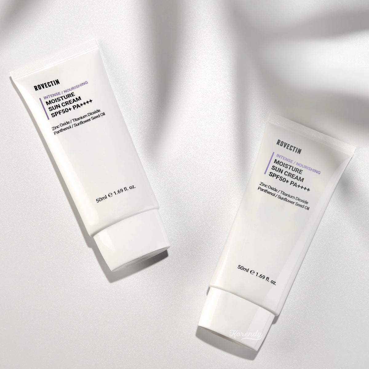 Rovectin - Intense Moisture Sun Cream SPF50+ PA++++ 50ml (Pantenollü Mavi Işık Karşıtı Nemlendirici Güneş Kremi) 50ml