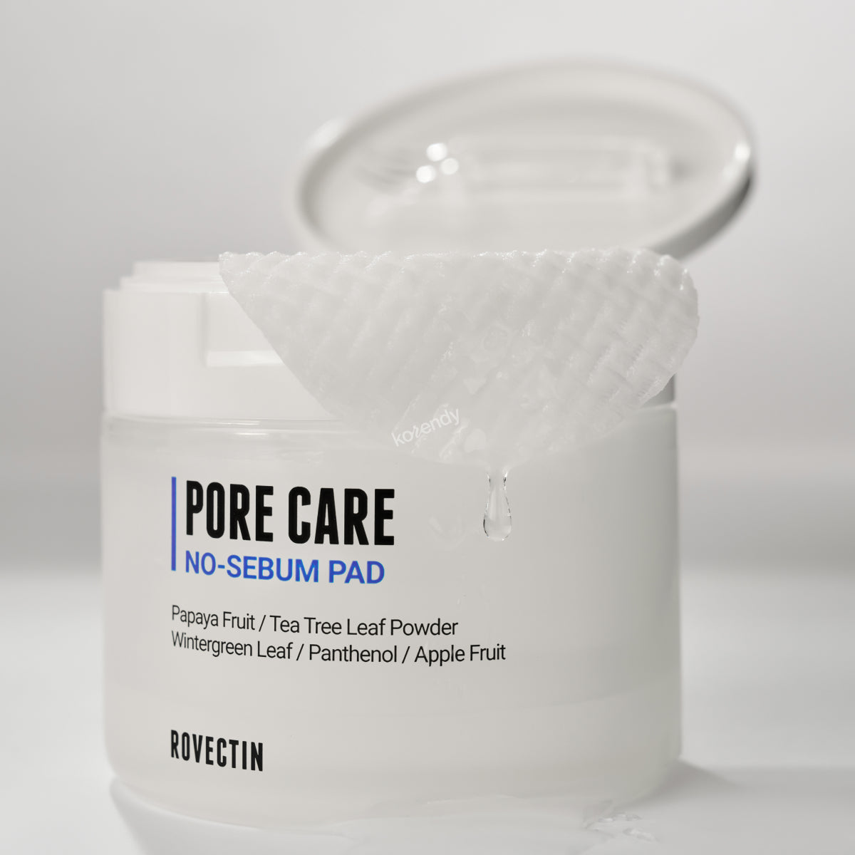 Rovectin - Pore Care No Sebum Pad (Geniş Gözenek Karşıtı ve Ölü Deri Arındırıcı Meyve Asitli Tonik Ped) (%30 İndirimli)
