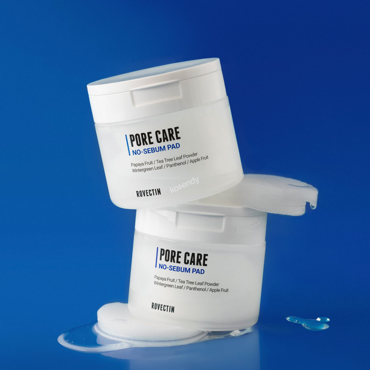 Rovectin - Pore Care No Sebum Pad (Geniş Gözenek Karşıtı ve Ölü Deri Arındırıcı Meyve Asitli Tonik Ped) (%30 İndirimli)