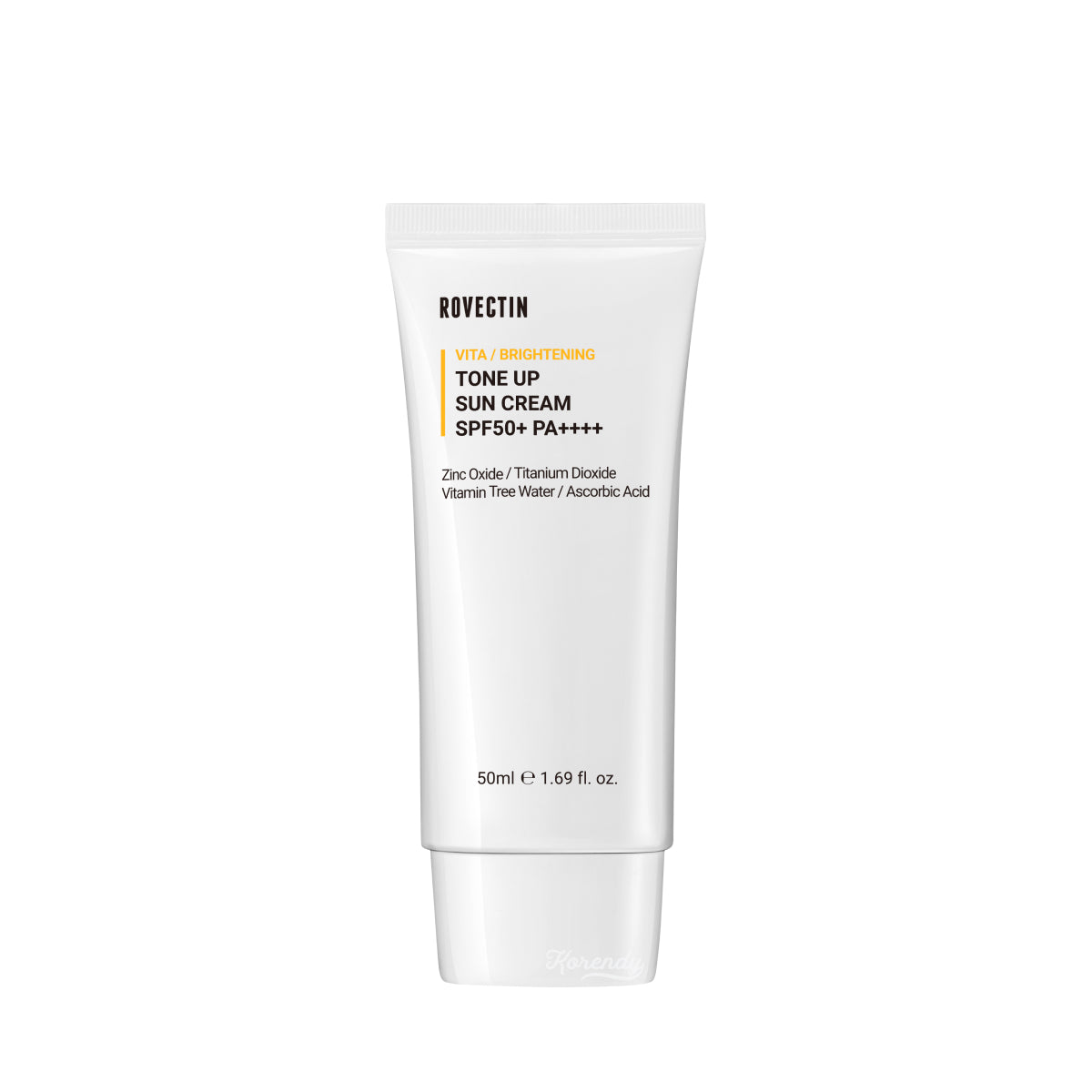 Rovectin - Vita Tone Up Sun Cream SPF 50+ PA++++ (Ton Eşitleyici ve Parlatıcı Vitamin Ağacı Sulu Mineral Güneş Kremi) 50ml (%30 İndirimli)