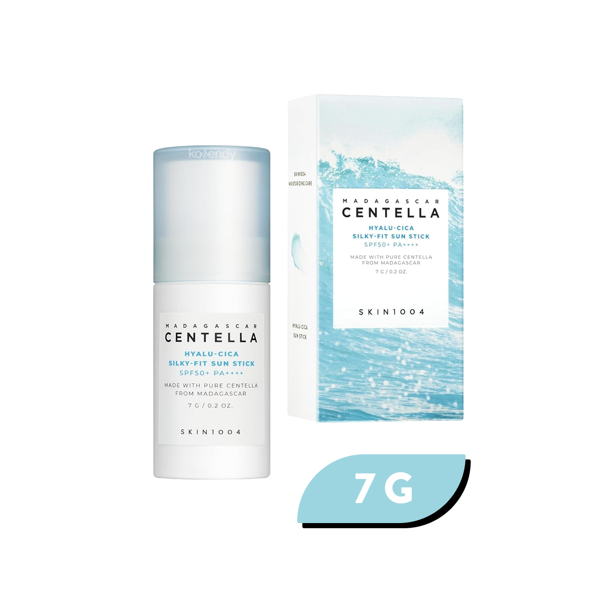 SKIN1004 - Madagascar Centella Hyalu-Cica Silky-Fit Sun Stick SPF50+ PA++++ (Hyaluronik Asit ve Centella İçeren Stick Güneş Koruyucu) (%15-%30 Lansman İndirimi)